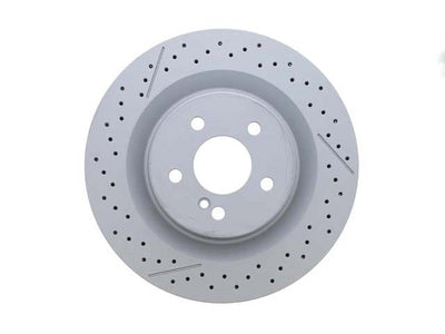 Mercedes-Benz Brake Disc - Vented / Slotted and Cross-Drilled 330 X 26 mm | 2008-2015 2044230412