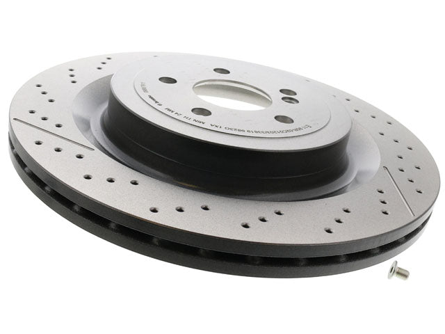 Mercedes-Benz Brake Disc - Vented / Slotted and Cross-Drilled 360 X 26 mm | 2013-2023 2314230212