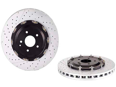 Mercedes-Benz Brake Disc - Vented / Slotted and Cross-Drilled 360 X 32 mm | 2005-2010 2094210112
