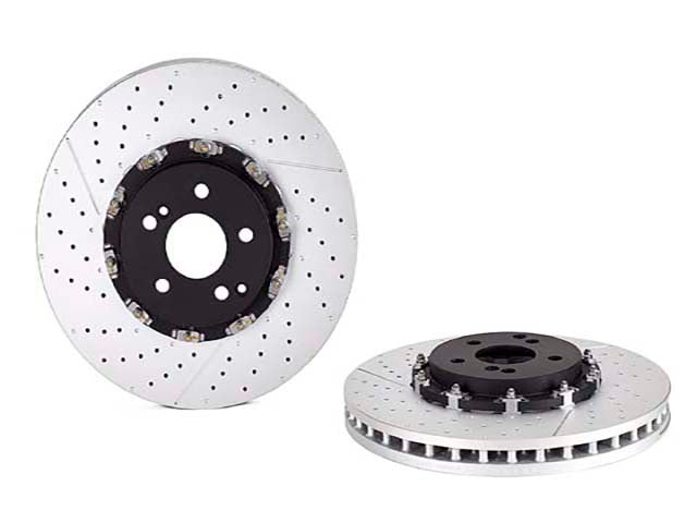 Mercedes-Benz Brake Disc - Vented / Slotted and Cross-Drilled 360 X 36 mm | 2003-2016 2194210212