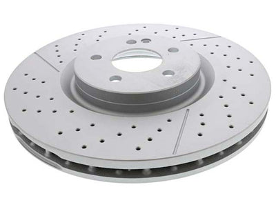 Mercedes-Benz Brake Disc - Vented / Slotted and Cross-Drilled 350 X 32 mm | 2014-2019 1764210212