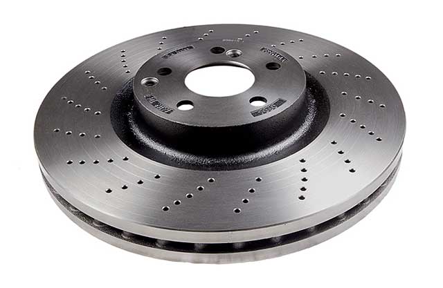 Mercedes-Benz Brake Disc - Vented and Cross Drilled 360 X 36 mm | 2007-2023 000421201207