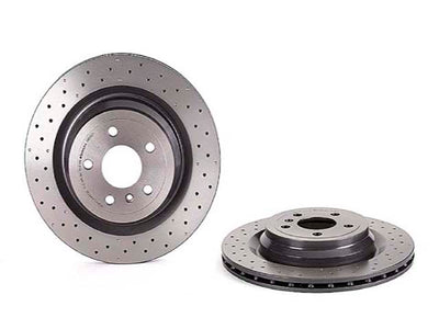 Mercedes-Benz Brake Disc - Vented and Cross Drilled 330 X 22 mm | 2012-2013 1664230412