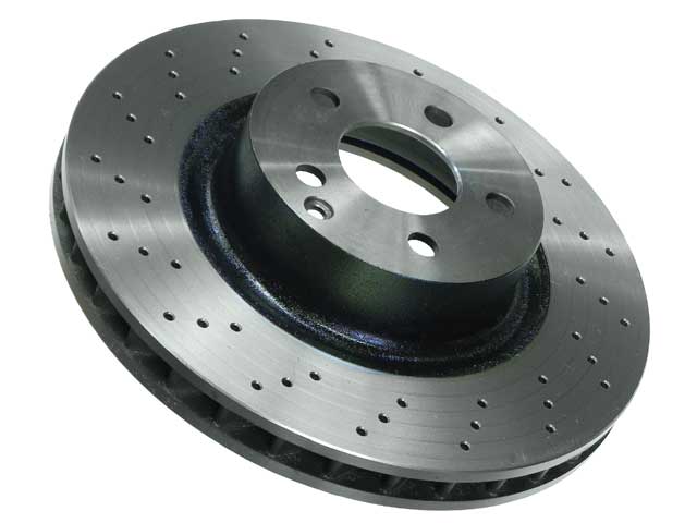 Mercedes-Benz Brake Disc - Vented and Cross Drilled 330 X 32 mm | 2000-2006 220421251264