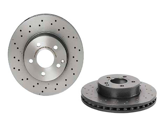 Mercedes-Benz Brake Disc - Vented and Cross Drilled (295 X 28 mm) | 2008-2015