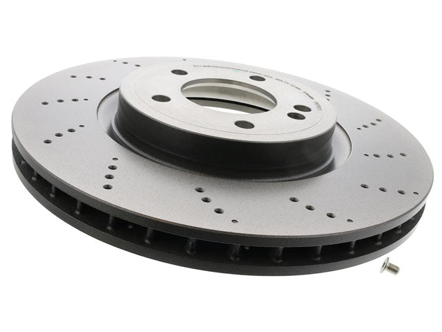 Mercedes-Benz Brake Disc - Vented and Cross-Drilled 370 X 32 mm | 2019-2024 4634230000