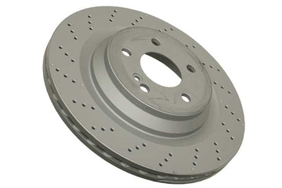 Mercedes-Benz Brake Disc - Vented and Cross Drilled 320 X 24 mm | 2007-2012 2304231512