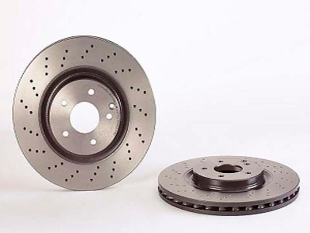 Mercedes-Benz Brake Disc - Vented and Cross Drilled 330 X 28 mm | 2001-2011 203421131290