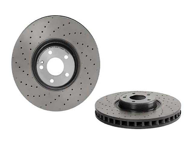 Mercedes-Benz Brake Disc - Vented and Cross Drilled 360 X 36 mm | 2016-2023 0004212312