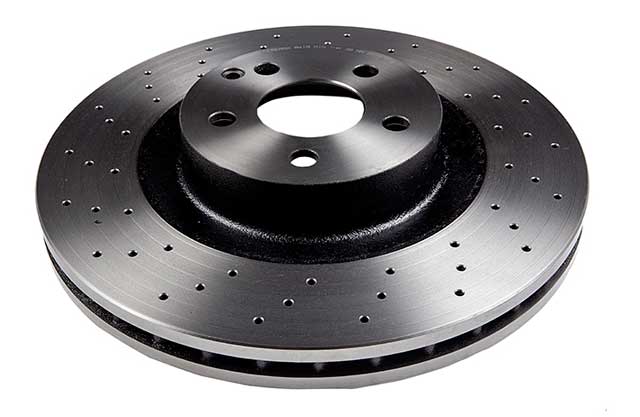 Mercedes-Benz Brake Disc - Vented and Cross Drilled 350 X 32 mm | 2007-2014 221421161207