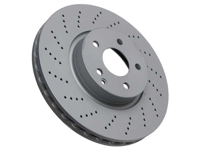 Mercedes-Benz Brake Disc - Vented and Cross Drilled 322 X 32 mm | 2008-2017 000421301207