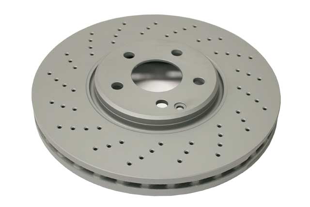 Mercedes-Benz Brake Disc - Vented and Cross Drilled 330 X 32 mm | 2003-2009 220421181264