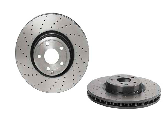 Mercedes-Benz Brake Disc - Vented and Cross Drilled 360 X 36 mm | 2013-2020 231421131207