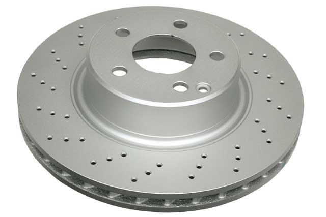 Mercedes-Benz Brake Disc - Vented and Cross Drilled 312 X 28 mm | 2000-2006 2204210912