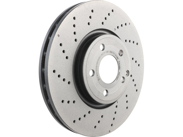 Mercedes-Benz Brake Disc - Vented and Cross Drilled (322 X 32 mm) | 2015-2017