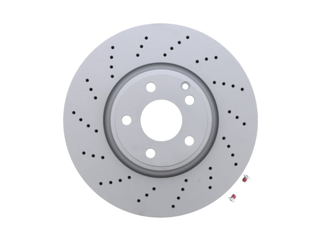 Mercedes-Benz Brake Disc - Vented and Cross Drilled (322 X 32 mm) | 2015-2017