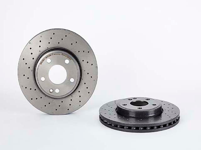 Mercedes-Benz Brake Disc - Vented and Cross Drilled 295 X 28 mm | 2014-2019 246421251207