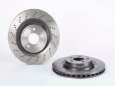 Mercedes-Benz Brake Disc - Vented and Cross Drilled 330 X 26 mm | 2003-2012 2304231612