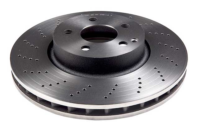 Mercedes-Benz Brake Disc - Vented and Cross Drilled 322 X 32 mm | 2008-2017 000421301207