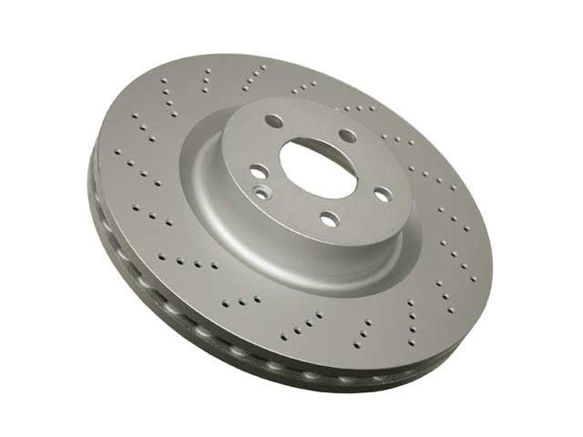 Mercedes-Benz Brake Disc - Vented and Cross Drilled 344 X 32 mm | 2010-2017 000421141207