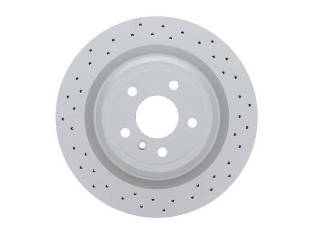 Mercedes-Benz Brake Disc - Vented and Cross Drilled 330 X 22 mm | 2012-2013 1664230412