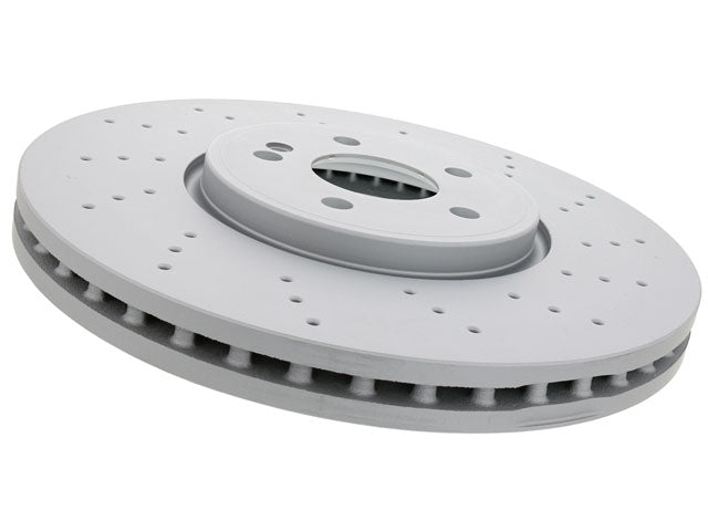 Mercedes-Benz Brake Disc - Vented and Cross Drilled 350 X 32 mm | 2020-2021 2474211000
