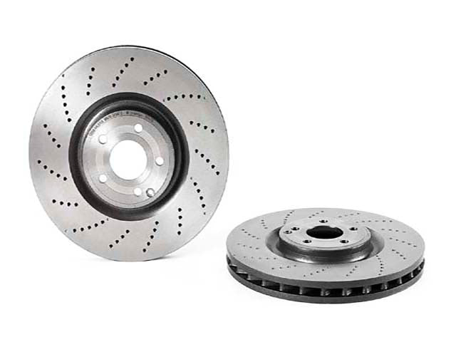 Mercedes-Benz Brake Disc - Vented and Cross Drilled 360 X 36 mm | 2012-2018 000421171207