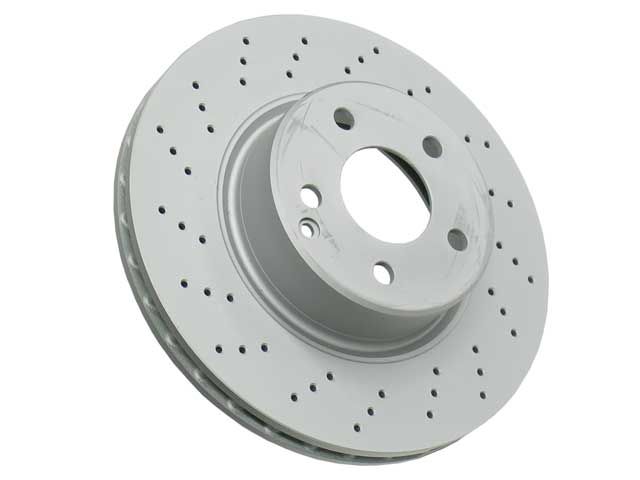 Mercedes-Benz Brake Disc - Vented and Cross Drilled 312 X 28 mm | 2000-2006 2204210912