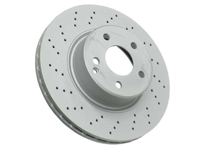Mercedes-Benz Brake Disc - Vented and Cross Drilled 312 X 28 mm | 2000-2006 2204210912