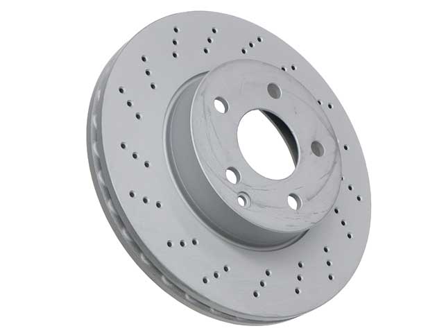 Mercedes-Benz Brake Disc - Vented and Cross Drilled (295 X 28 mm) | 2008-2015