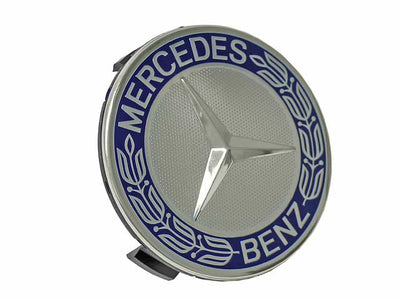 Mercedes-Benz Center Hub Cap for Alloy Wheel Royal Blue | 2003-2026 17140001255337