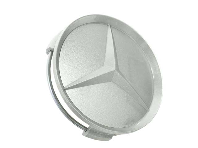 Mercedes-Benz Center Hub Cap for Alloy Wheel 75 mm Gray Painted Plastic | 1984-2011 66470203
