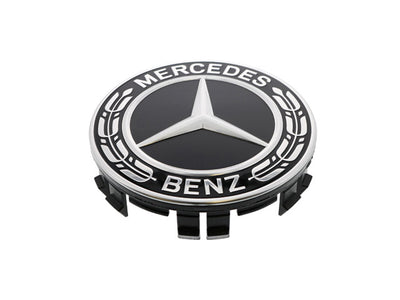 Mercedes-Benz Center Hub Cap for Alloy Wheel Black | 2010-2026 22240022009040
