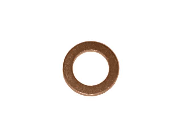 Mercedes-Benz Copper Seal Ring for Valve Cover Screw - 6 X 10 X 1 mm | 1990-1999 007603006106
