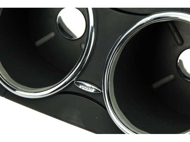 Mercedes-Benz Cup Holder - in Center Console Dual Black | 2006-2011 21968004149051
