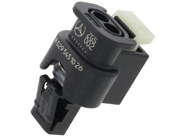 Mercedes-Benz Electrical Connector Housing - 2-Pin Black MLK 1.2 | 2006-2026 0295451026