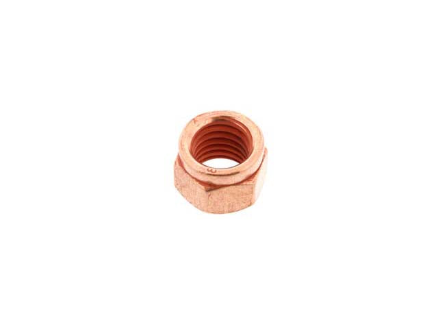 Mercedes-Benz Exhaust Nut Copper Plated 10 mm Shaft Size, 14 mm Wrench Size | 1955-1978 0009903150