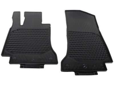 Mercedes-Benz Floor Mat Set - Black Rubber | 2015-2023 20568075089G33