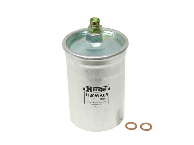 Mercedes-Benz Fuel Filter with Threaded Fittings 82 mm Diameter | 1977-1996 0024774401