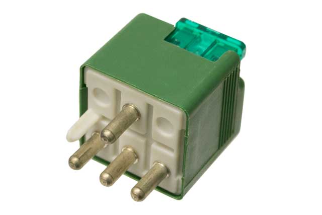 Mercedes-Benz Fuel Pump Relay 4-Pin Green | 1984-2002 0015429619