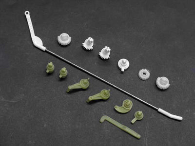 Mercedes-Benz HVAC Control Knob Lever Kit - For Footwell Flap Operating Levers | 2001-2018 2038300032