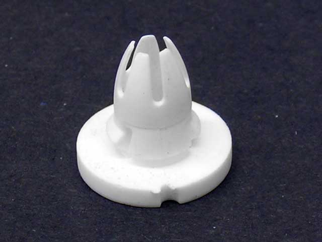 Mercedes-Benz Moulding Clip - Lower Panel Mouldings White Button Type | 1981-1991 0019883481