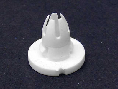 Mercedes-Benz Moulding Clip - Lower Panel Mouldings White Button Type | 1981-1991 0019883481