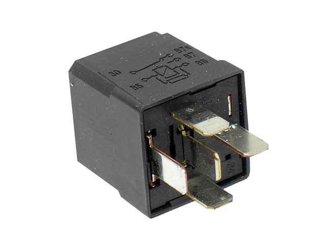 Mercedes-Benz Multi Purpose Relay 5-Prong Black 40 Amp | 1994-2026 0025427419