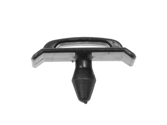 Mercedes-Benz Rocker Panel Moulding Clip T-Shaped Black | 1972-1989 0009887581