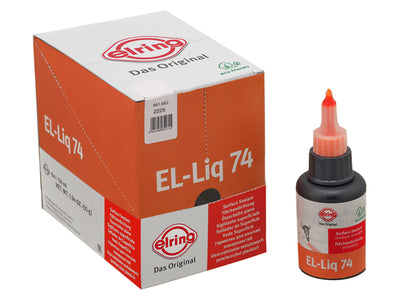 Mercedes-Benz Sealing Compound - Elring EL-Liq 74 50 ml. Bottle Orange | 1956-2026 001989892010