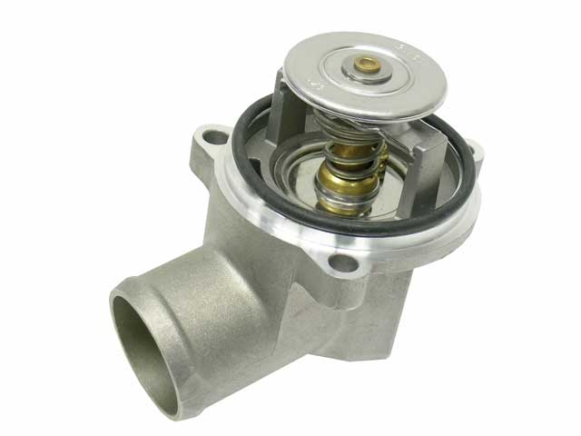 Mercedes-Benz Thermostat with Outlet and Seal 87 deg. C | 2002 1112001715