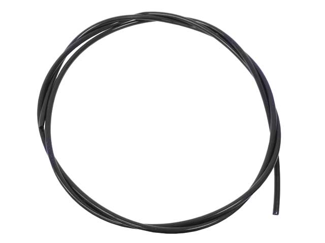 Mercedes-Benz Vacuum Line - Black - 1.0 X 6.0 mm - Sold by the Meter | 1972-2018 0009872627