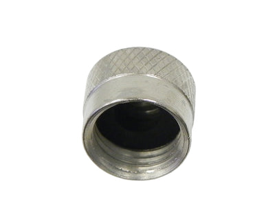 Mercedes-Benz Wheel Valve Stem Cap - Nickel Plated Steel | 1960-2007 00775700860064