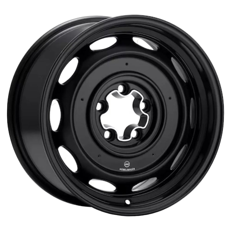 Mobelwagen 512B Interceptor Wheel - Satin Black - 16"x7.5" +23